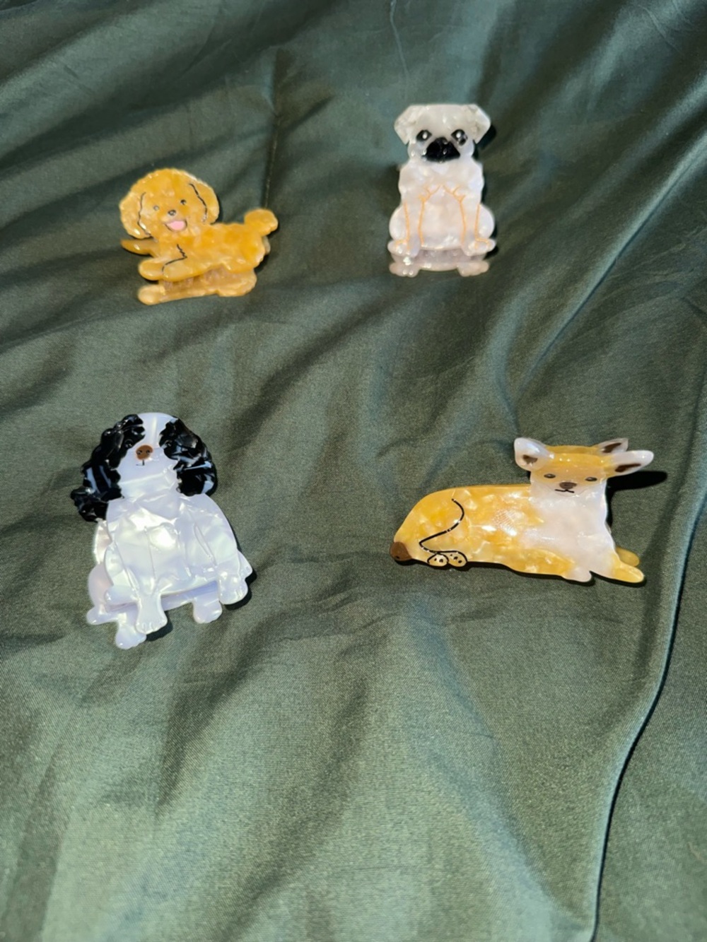 Dog hair clips for women